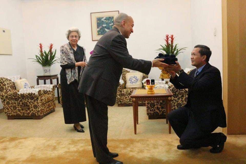 Tân Thủ tướng Campuchia Hun Manet gửi thư cảm ơn Quốc vương Norodom Sihamoni 